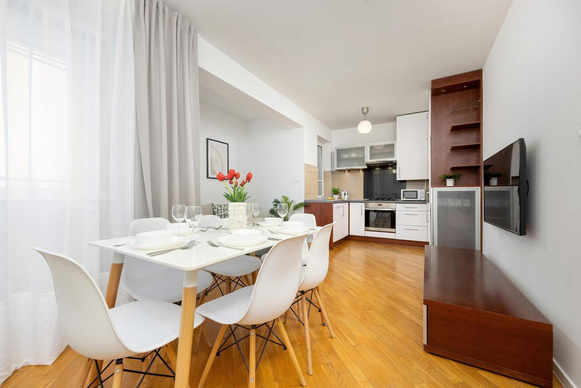 Apartament Stylowy Dla 6 Osob Z Parkingiem By Renters
