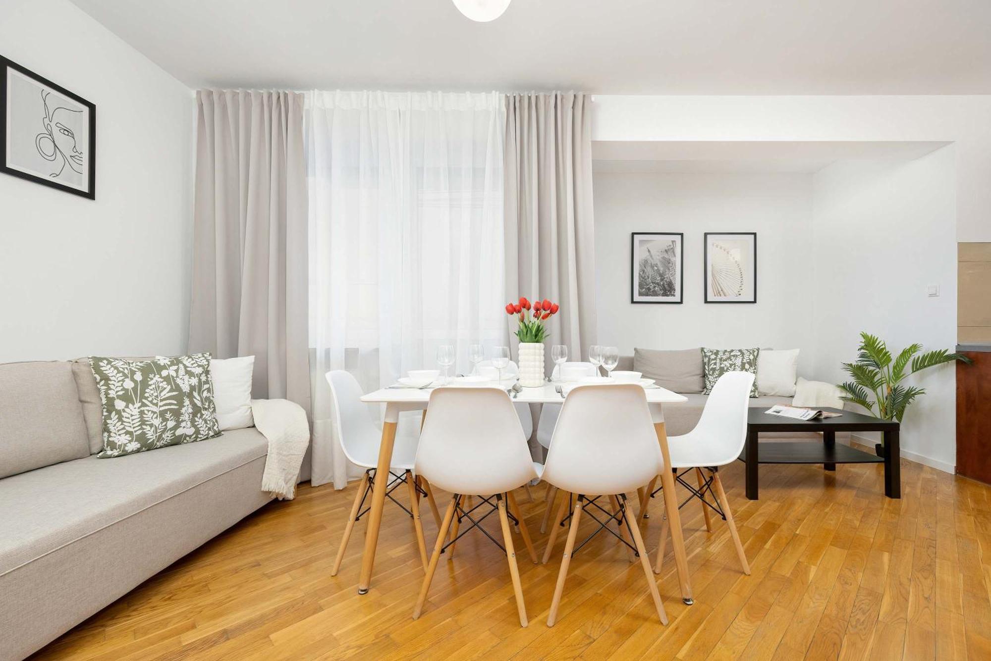 Stylowy Dla 6 Osob Z Parkingiem By Renters Apartament *